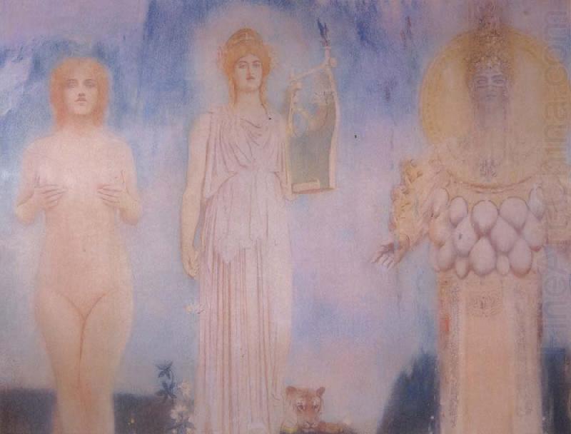 Fernand Khnopff Orpheus oil painting picture